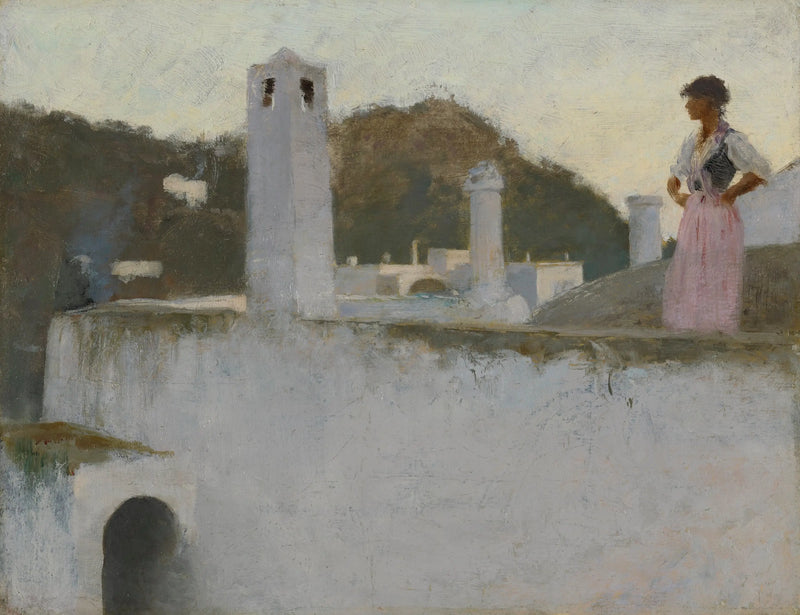Vista de Capri - John Singer Sargent