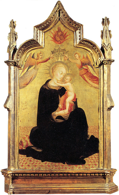 La Vierge à l'Enfant avec des anges - Sassetta