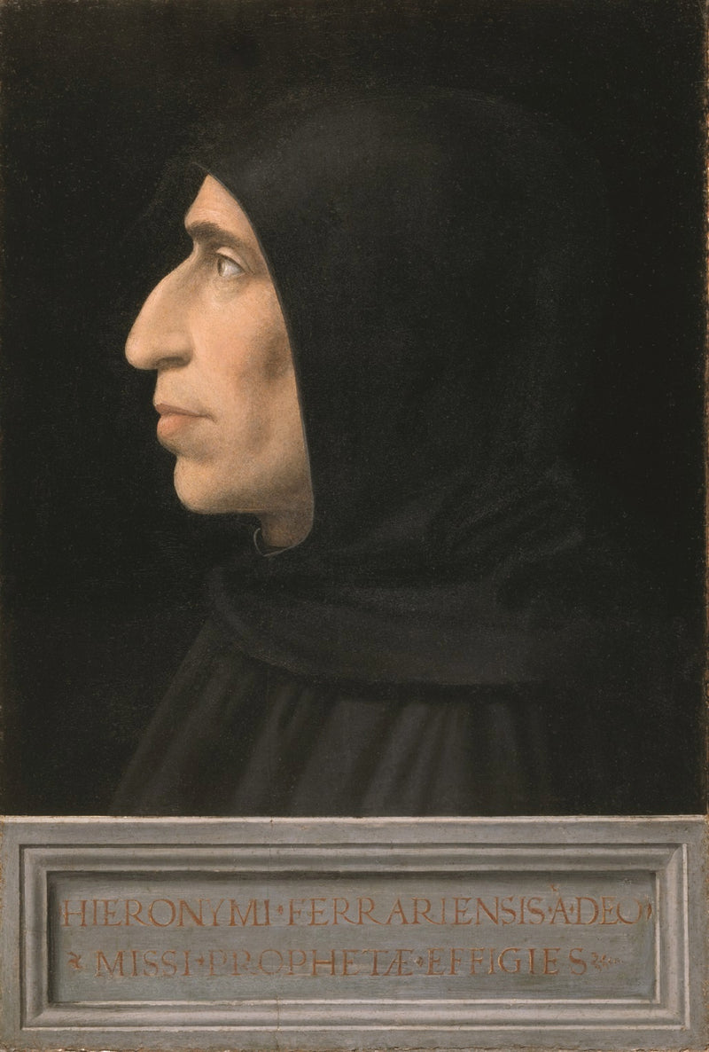 Retrato de Jérôme Savonarola - Fra Bartolomeo