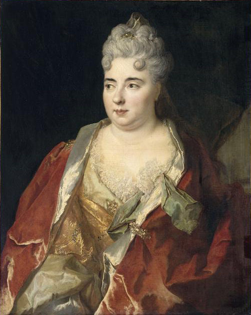 Portrait présomptif de Marie Anne Mancini, duchesse de Bouillon - Nicolas de Largillière