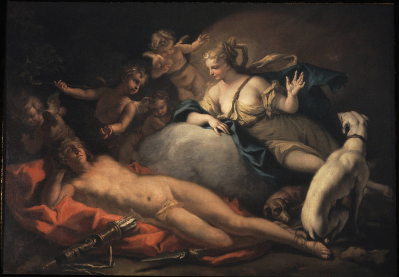 Diane e Endymion - Sebastiano Ricci