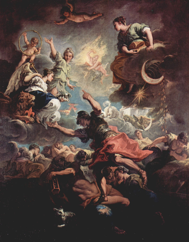 Allegoria da Toscana - Sebastiano Ricci