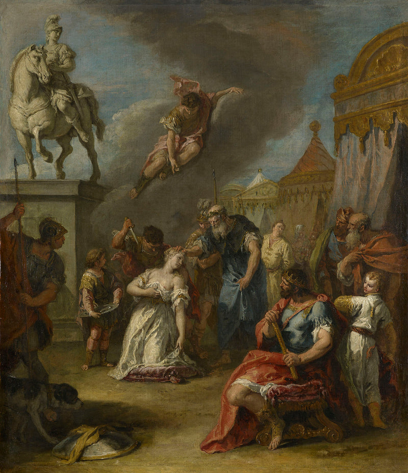 O sacrifício de Polixena - Sebastiano Ricci