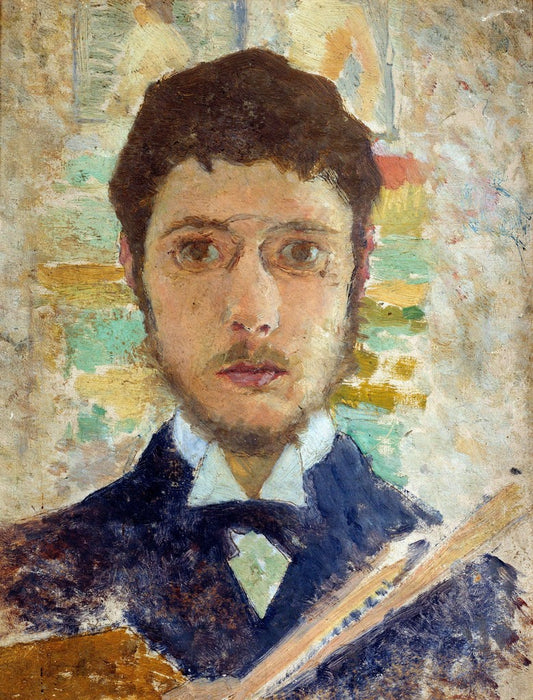 Reproduction du tableau « autoportrait de Pierre Bonnard - Pierre Bonnard » par Alpha Reproduction en peinture à l’huile