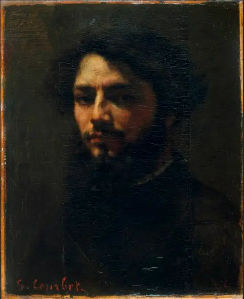 Autorretrato - Gustave Courbet
