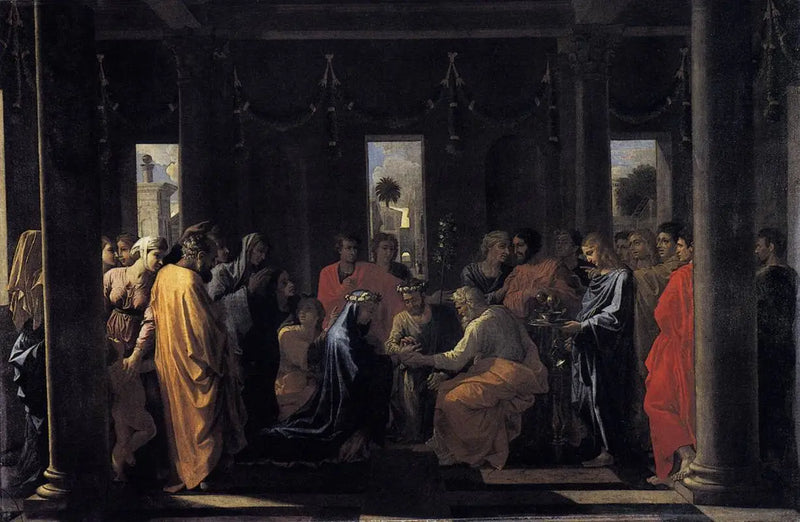 O Sacramento do casamento - Nicolas Poussin