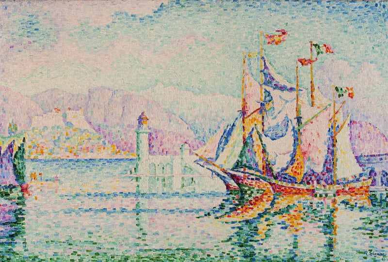 Antibes - De manhã. - Paul Signac