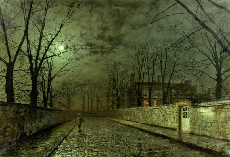 Luar prateado - John Atkinson Grimshaw