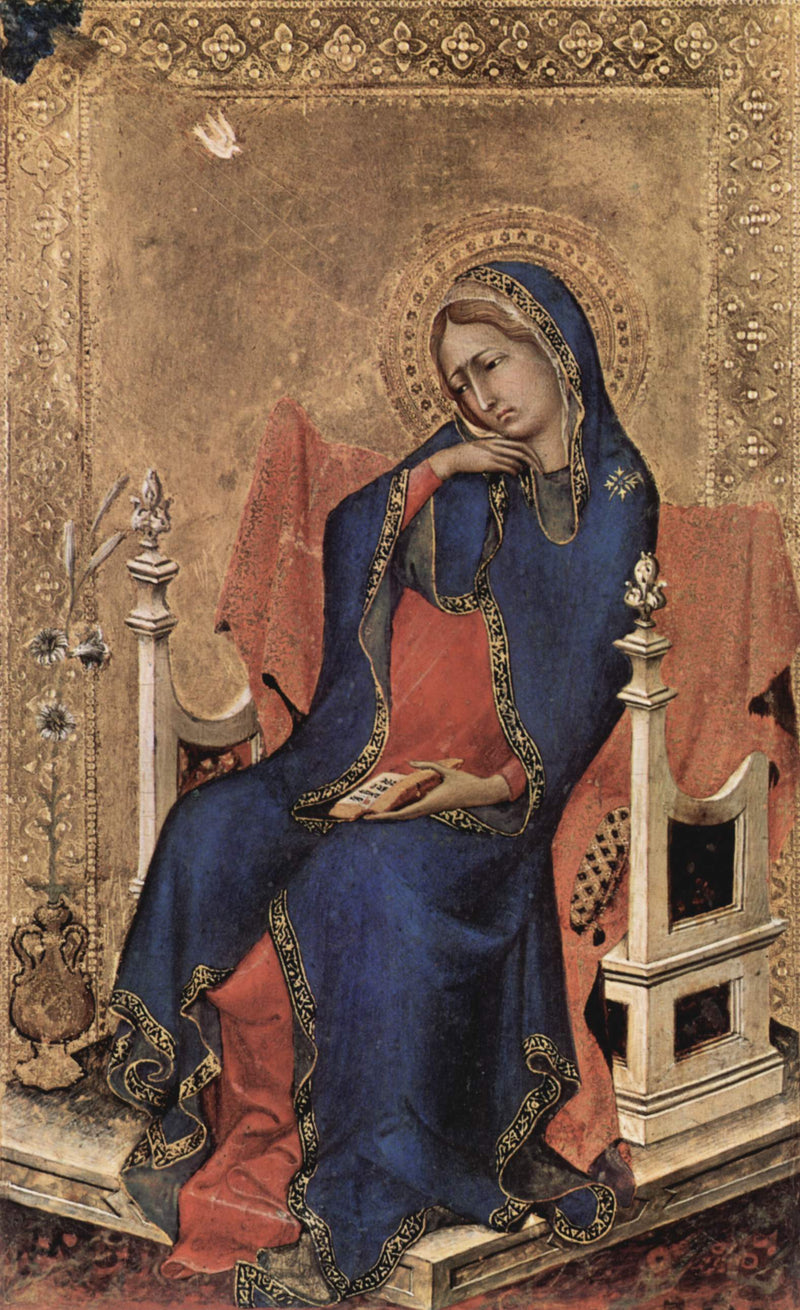 A Virgem da Anunciação - Simone Martini