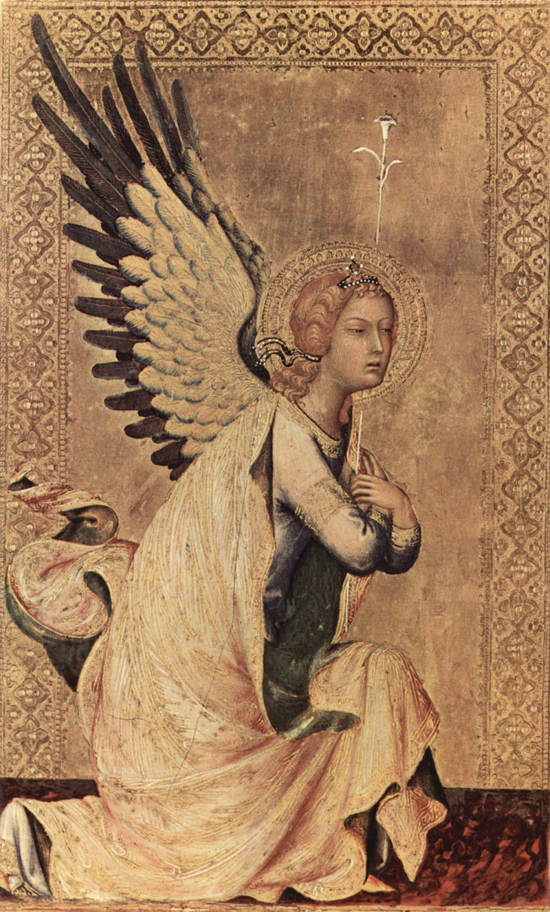 Anjo da Anunciação - Simone Martini
