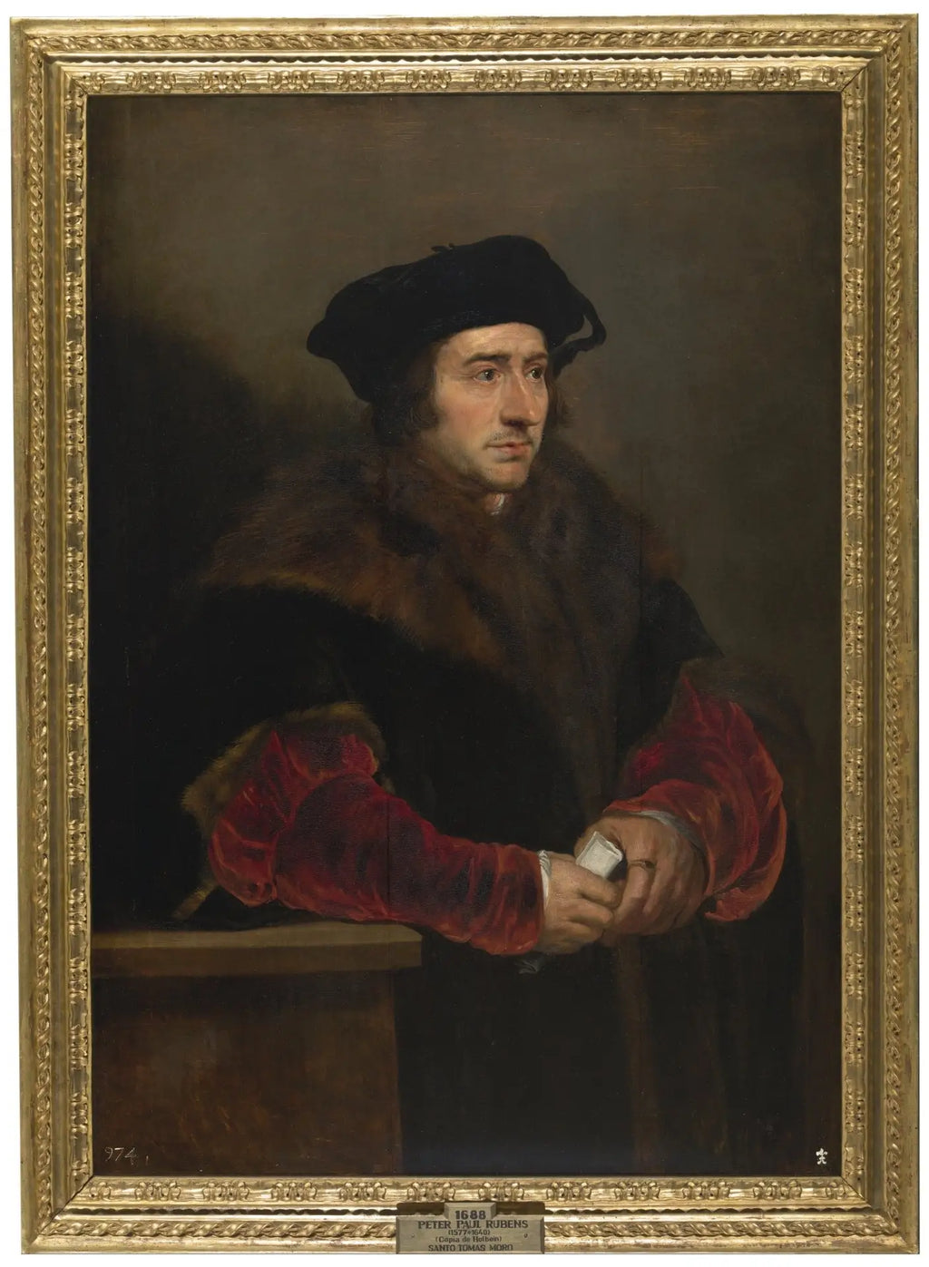 Sir Thomas More - Peter Paul Rubens - Alpha Reproduction