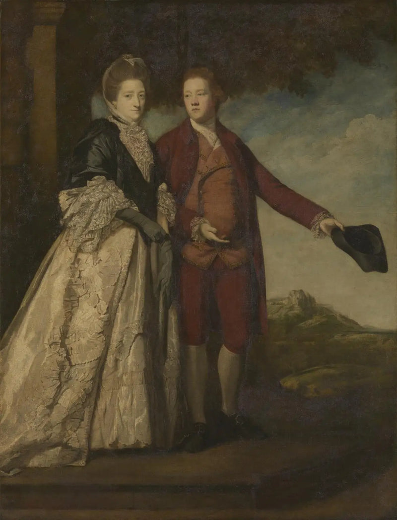 Sir Watkin Williams-Wynn e sua mãe - Joshua Reynolds