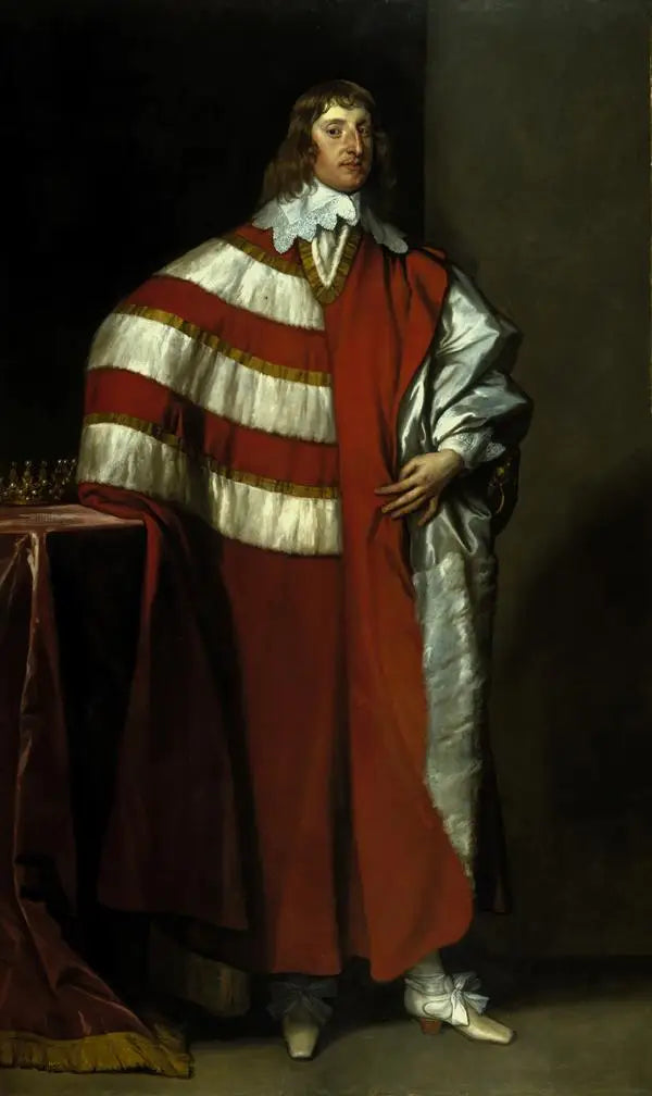 Charles Seton, 2º conde de Dunfermline, 1615-1672. Lord do selo privado - Antoine van Dyck