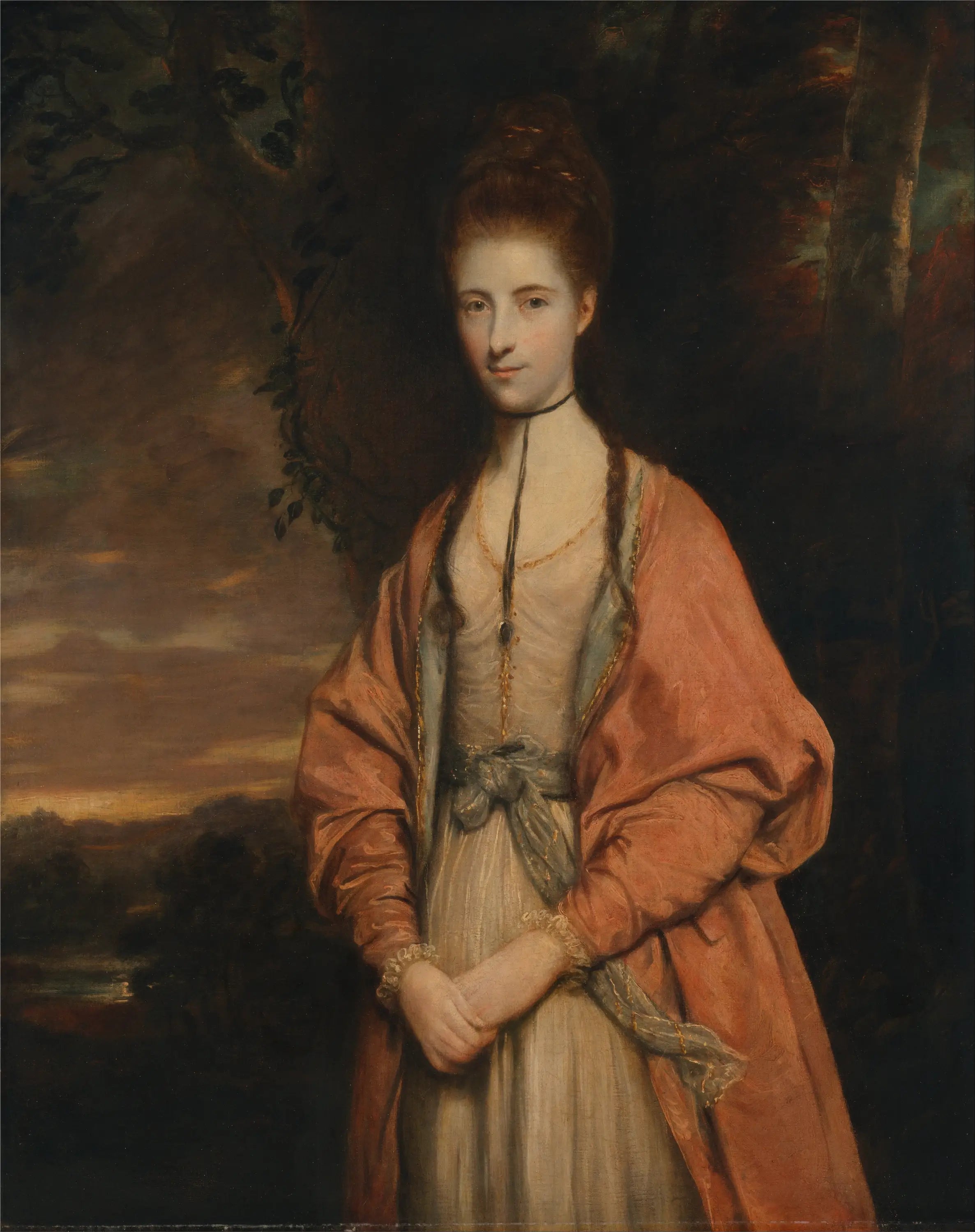 Anne Seymour Damer (née Conway) - Joshua Reynolds - Alpha Reproduction