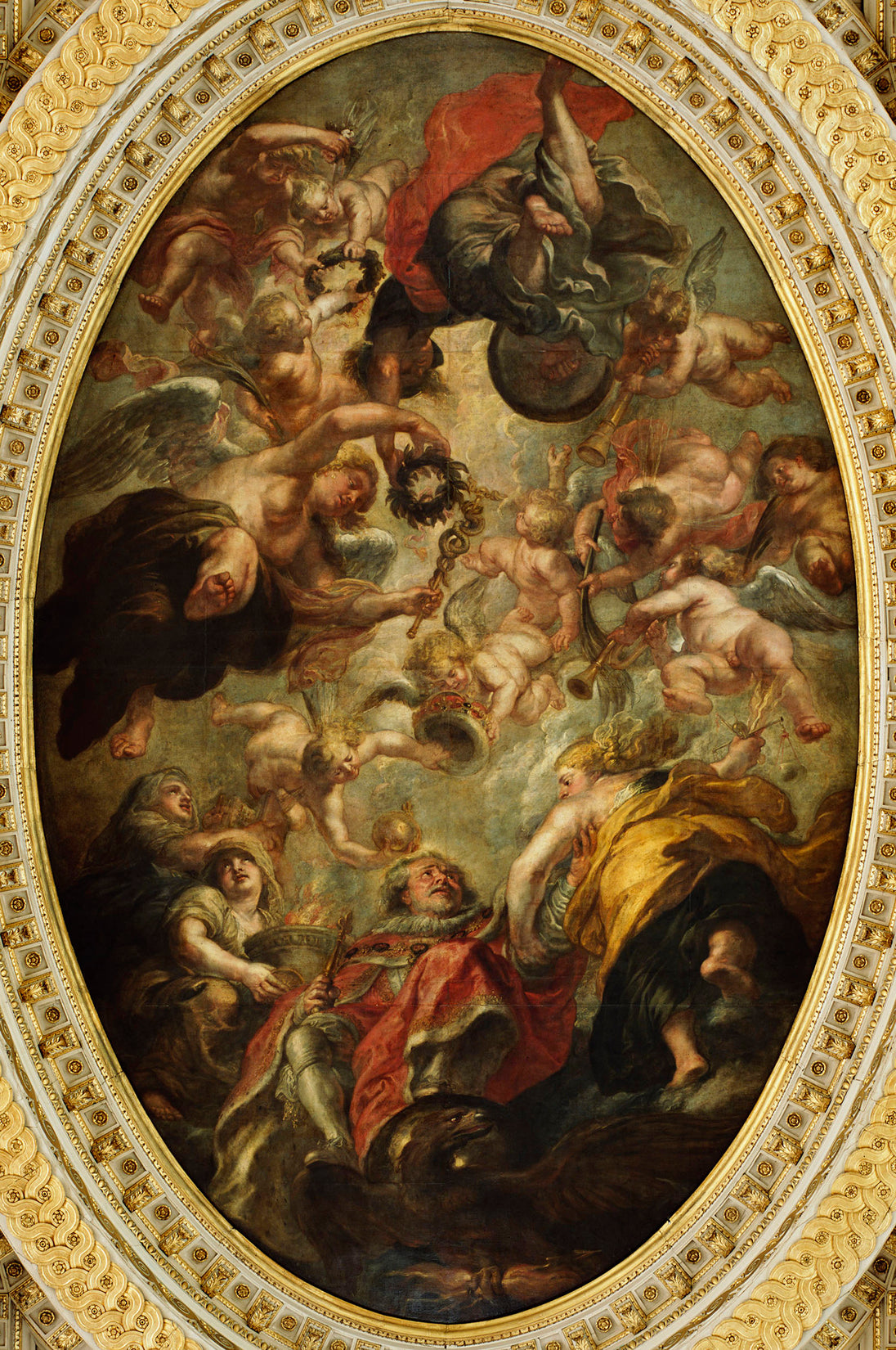 L'Apothéose de Jacques Ier - Peter Paul Rubens