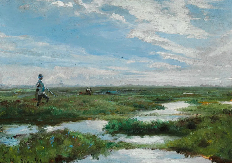 Skagen Heath perto de Brovandene - Peder Severin Krøyer