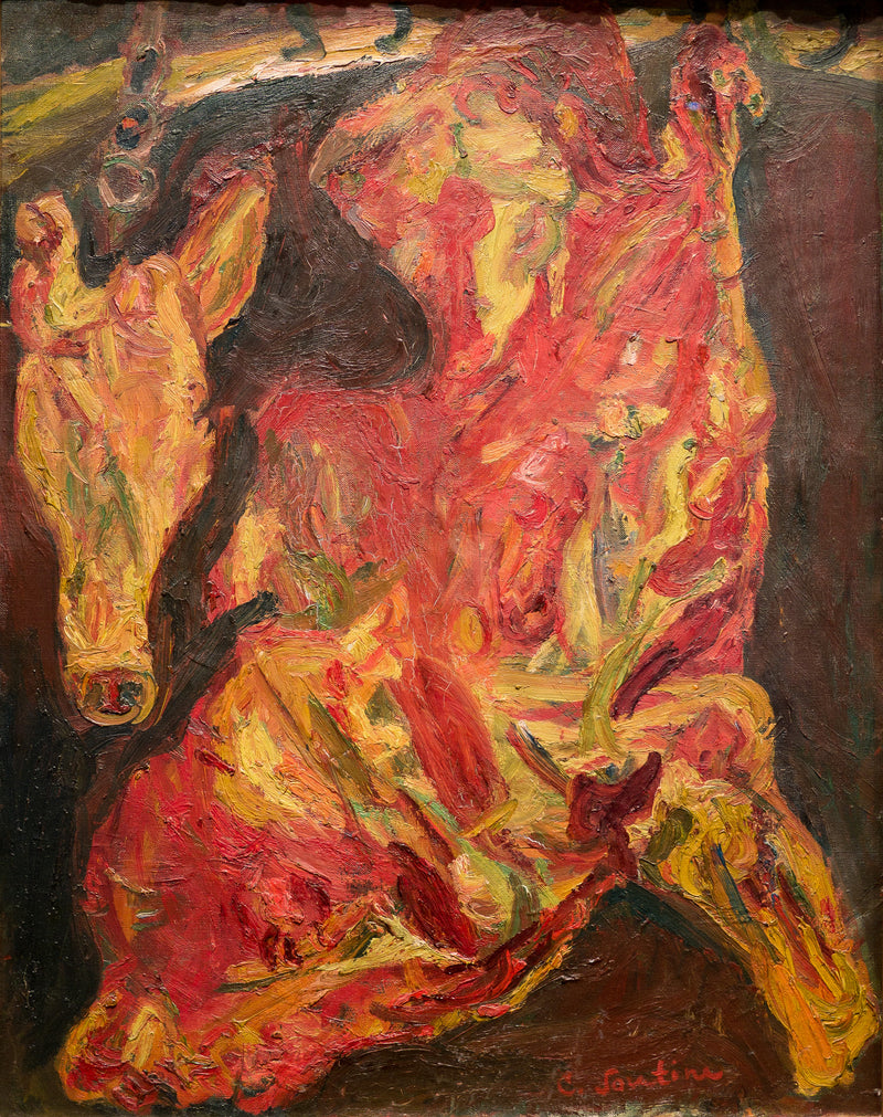 Boi e Cabeça de Vitela - Chaim Soutine