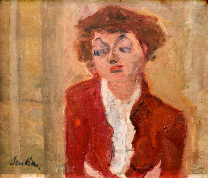 A jovem inglesa - Chaim Soutine