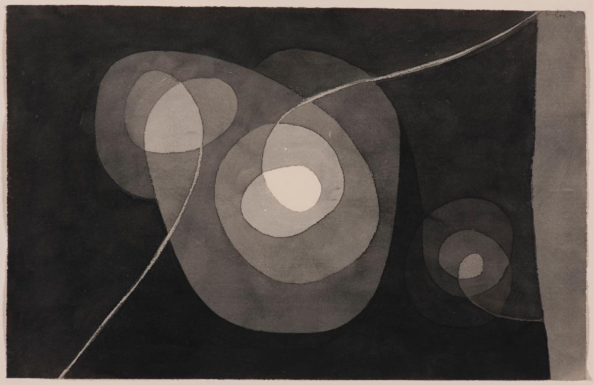 Spiral screw flowers II — Paul Klee