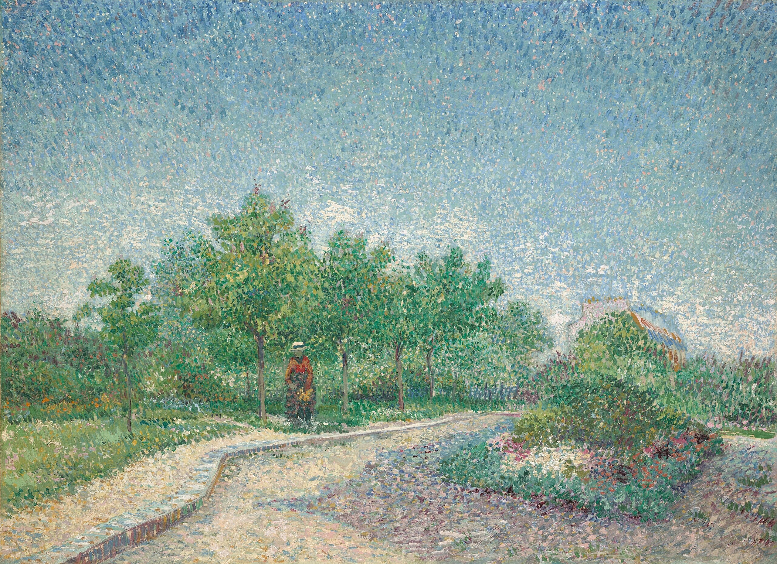 Reproduction du tableau « Square Saint-Pierre, Paris - Vincent van Gogh » par Alpha Reproduction en peinture à l’huile