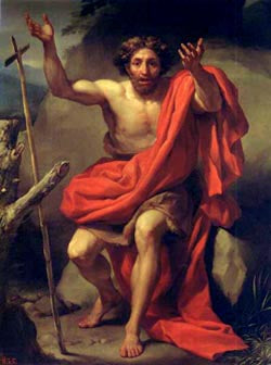 Saint Jean-Baptiste au désert - Anton Raphael Mengs