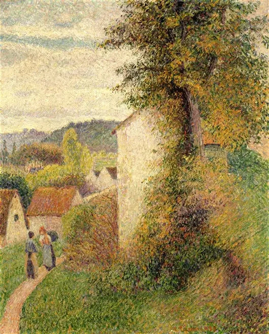 O caminho - Camille Pissarro