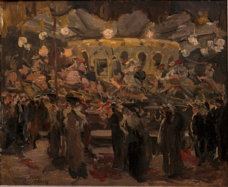 Carrossel a vapor - Isaac Israëls