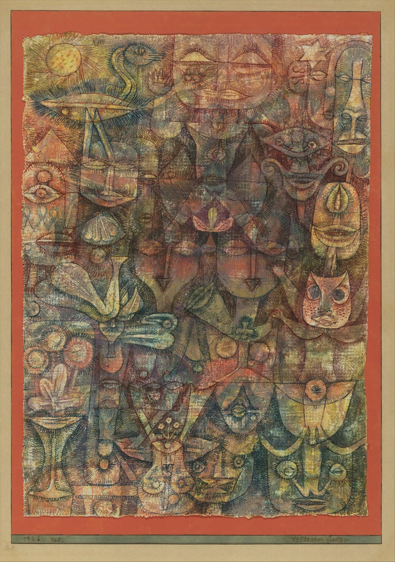Jardim Estranho - Paul Klee