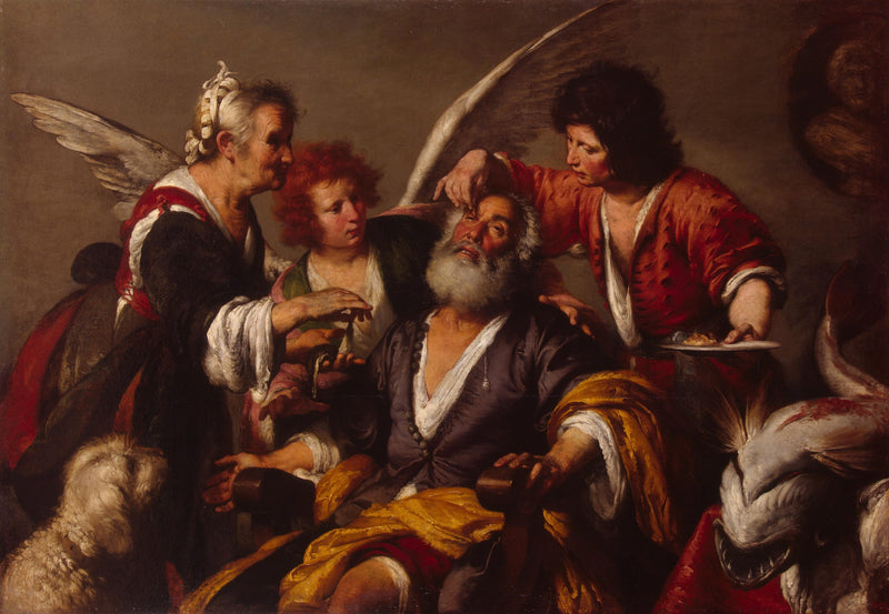 Guérison de Tobit - Bernardo Strozzi