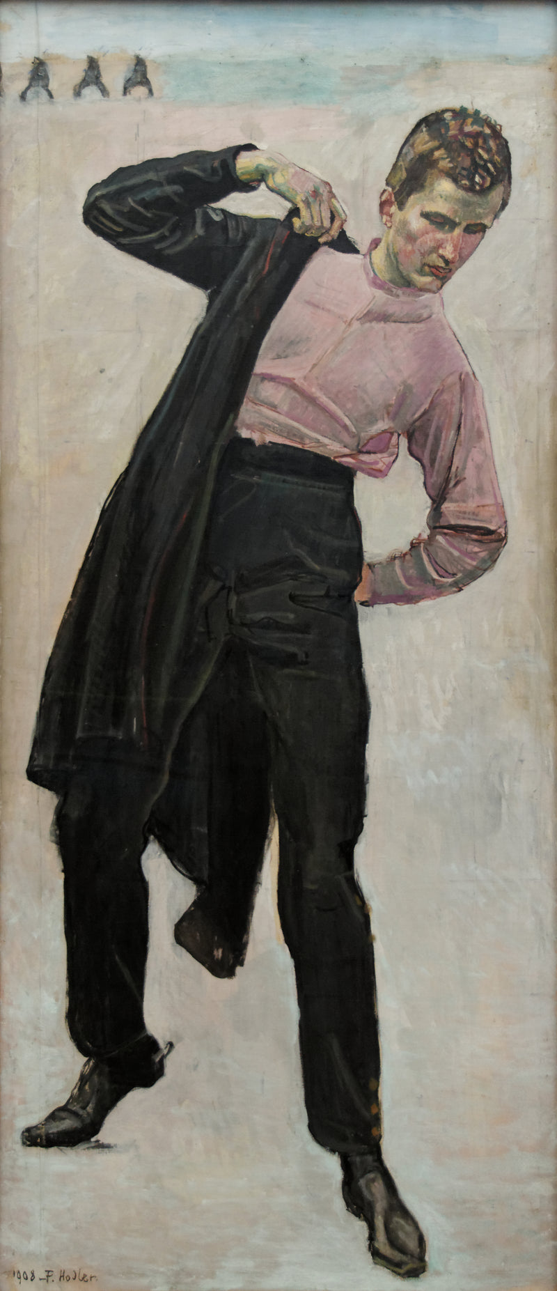 Estudante em Jena - Ferdinand Hodler