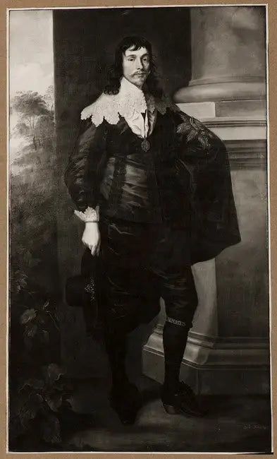 Retrato de James, 3º marquês e 1º duque de Hamilton - Antoine van Dyck