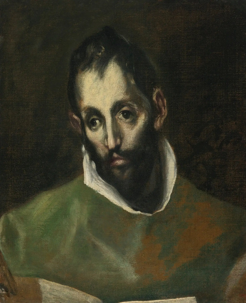 Cabeça de São Lucas, o Evangelista - El Greco
