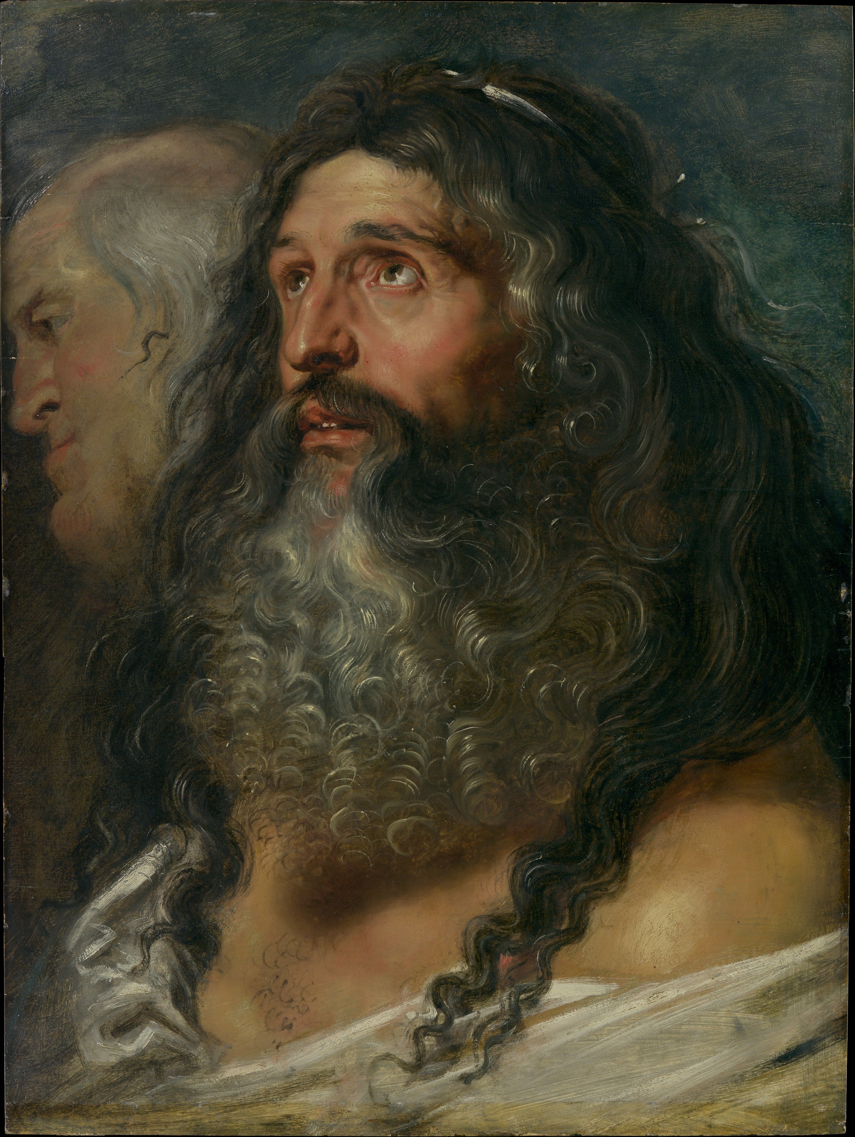 Estudo de duas cabeças - Peter Paul Rubens