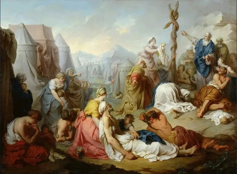 A Serpente de Bronze - Pierre Subleyras