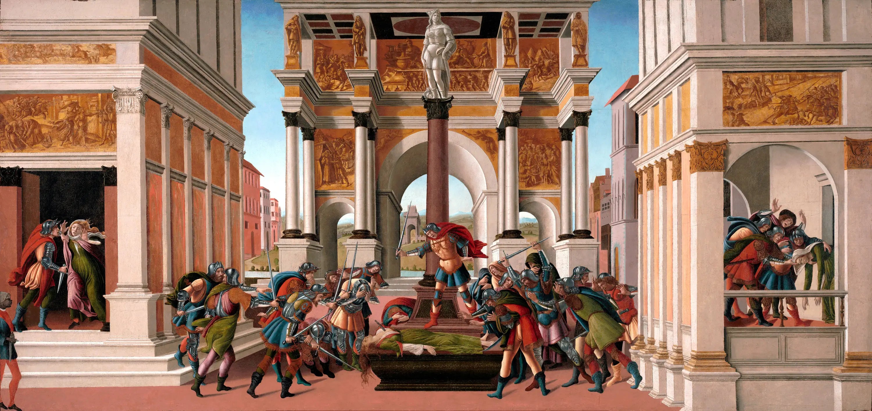 La Tragédie de Lucrèce - Sandro Botticelli - Alpha Reproduction