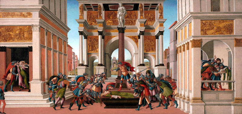 A Tragédia de Lucrécia - Sandro Botticelli