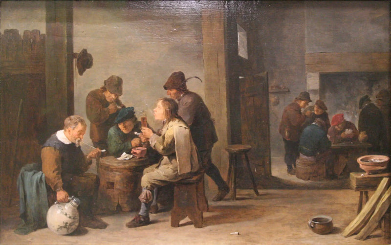 Tabagie (As diversões dos marinheiros) - David Teniers Júnior