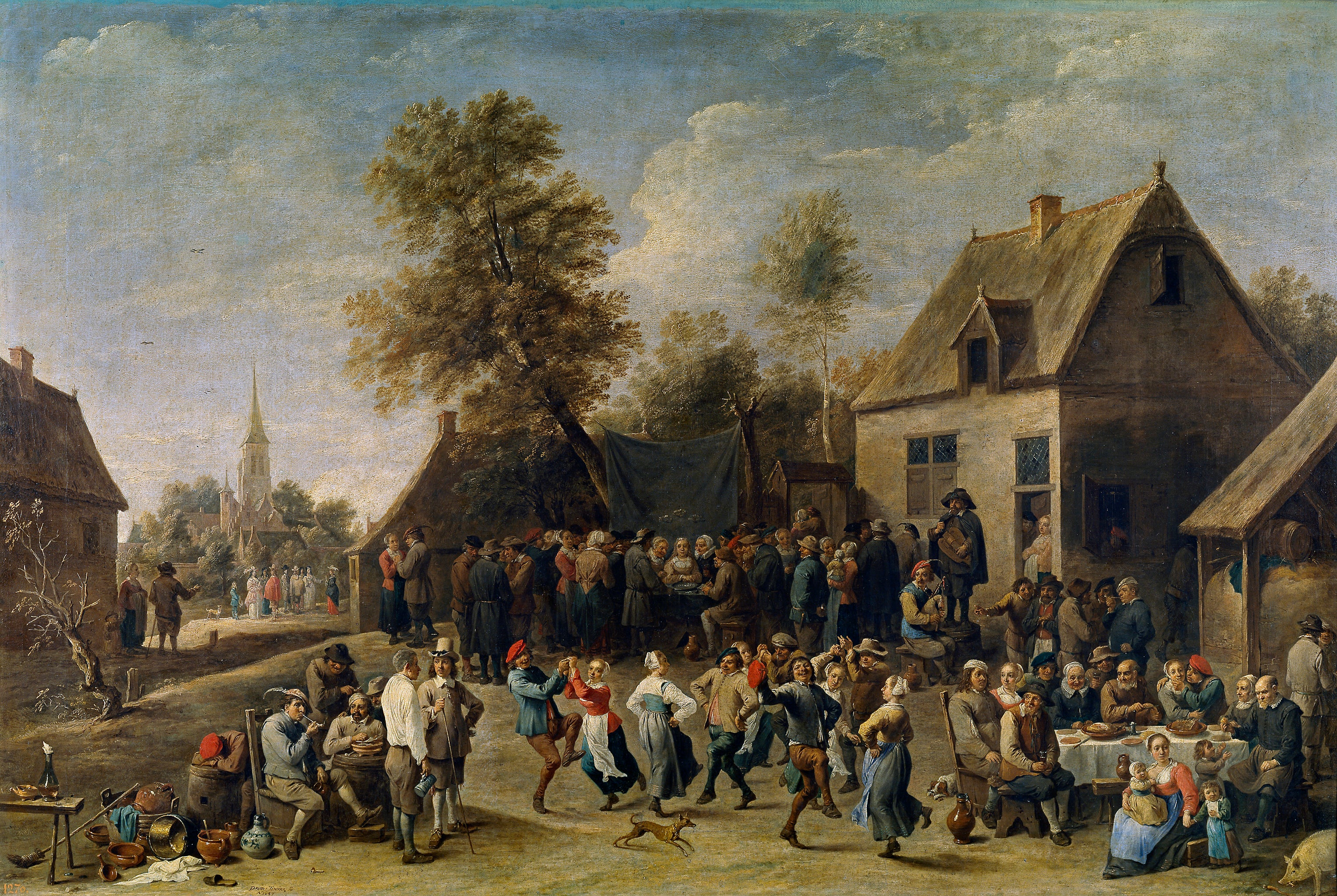 Fête de campagne - David Teniers le Jeune