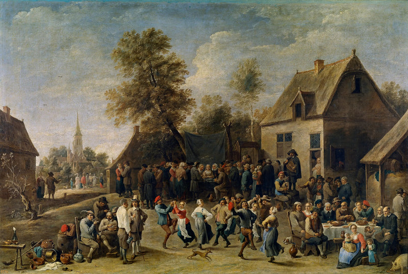 Festa campestre - David Teniers, o Jovem