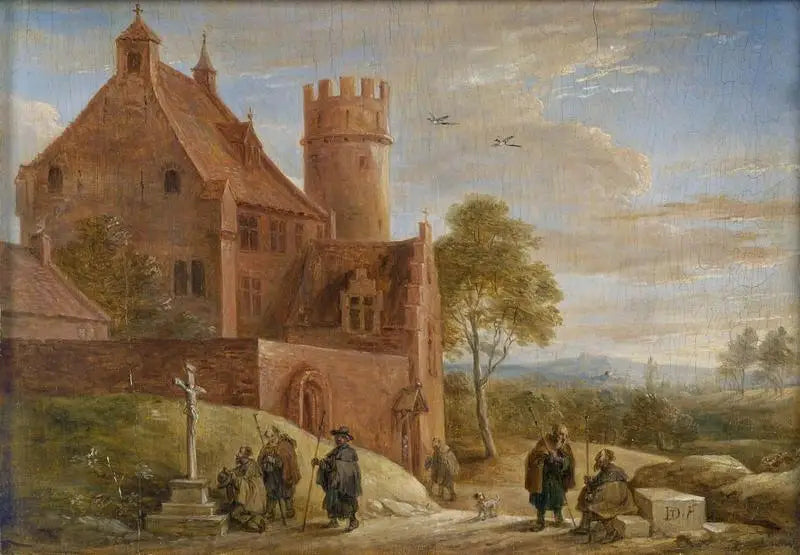 Os Peregrinos - David Teniers, o Jovem