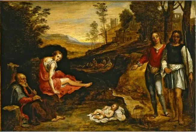 A descoberta de Paris - David Teniers Júnior