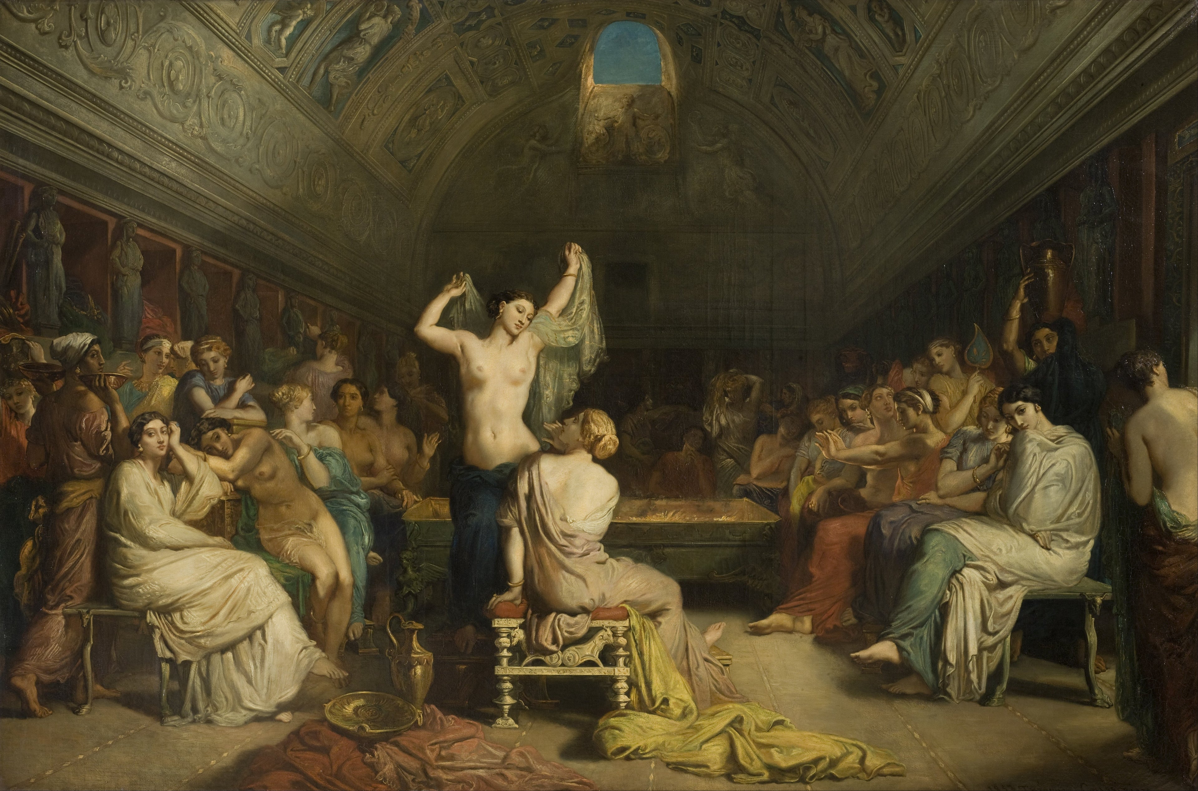 Le Tepidarium - Théodore Chassériau