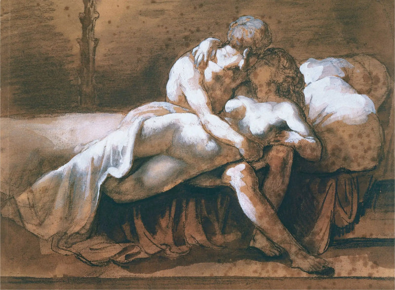 O Beijo - Théodore Géricault