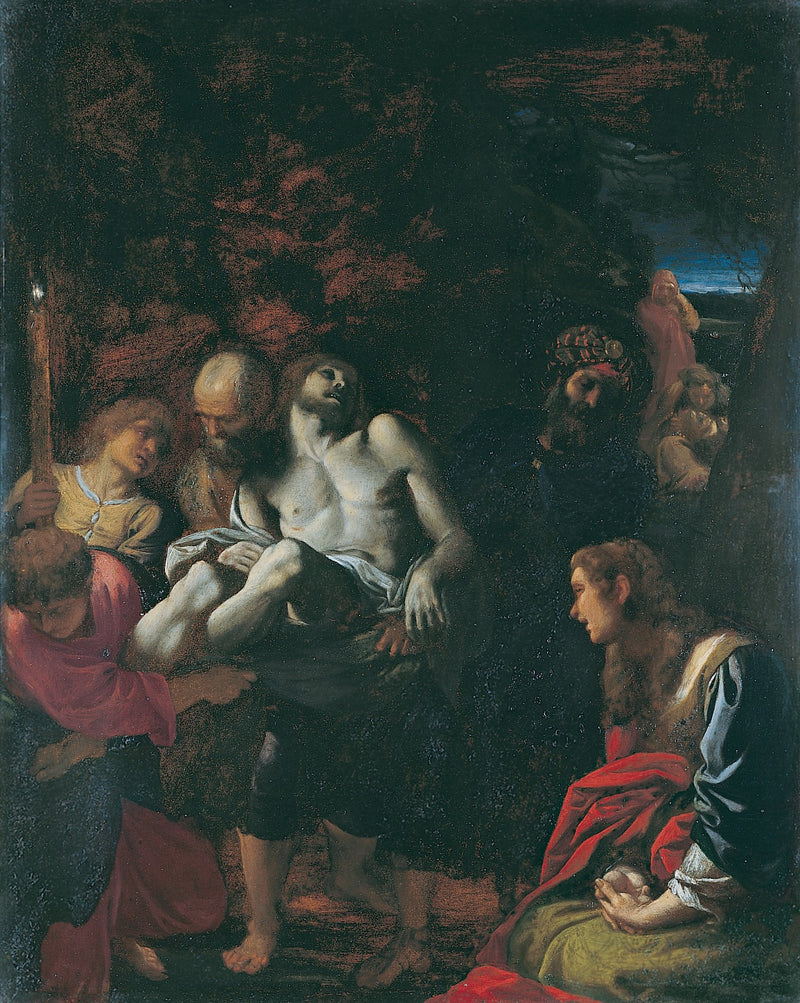 A sepultura - Annibale Carracci