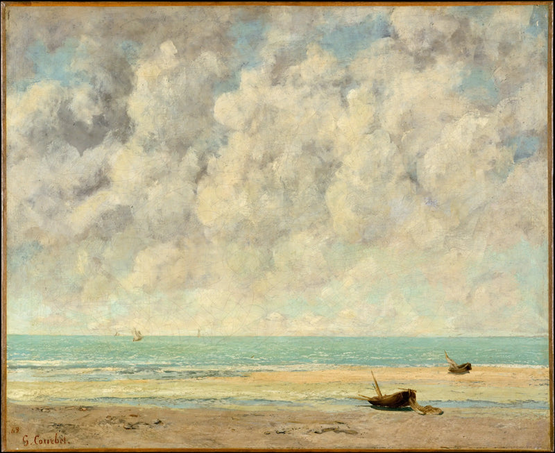 Mar Calmo - Gustave Courbet