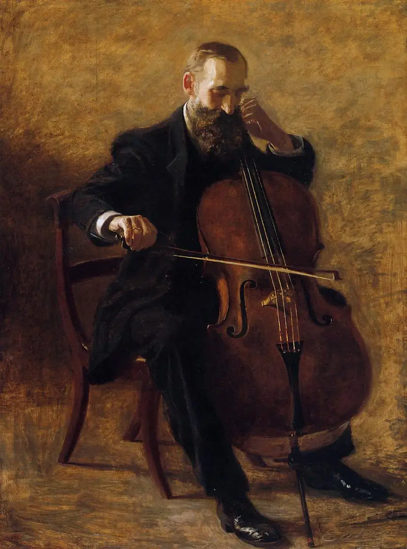 O violoncelista - Thomas Eakins