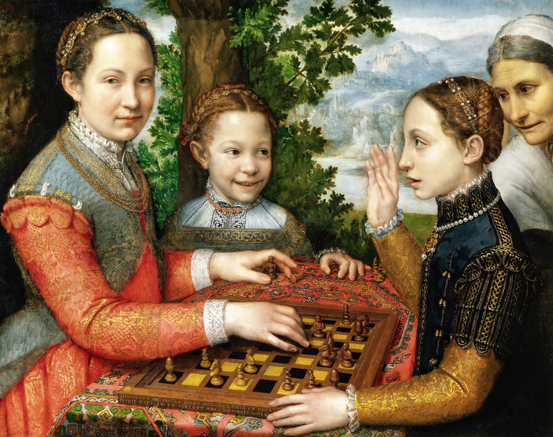 Partie d'échecs - Sofonisba Anguissola