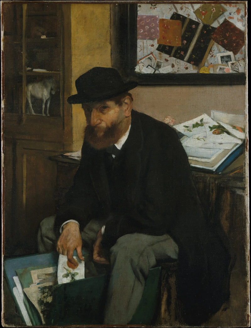 O Colecionador de Gravuras - Edgar Degas