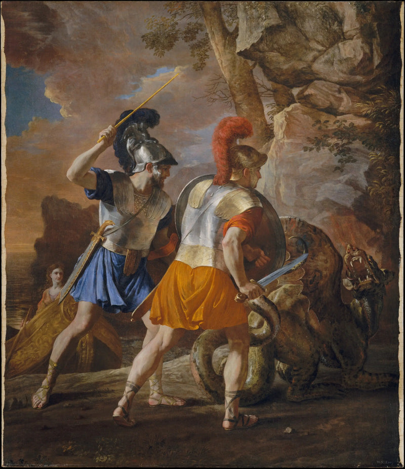 Os Companheiros de Renaud - Nicolas Poussin