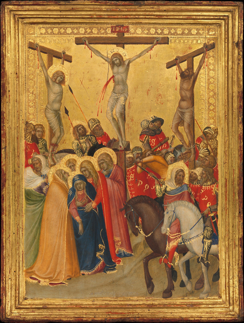 A Crucificação - Pietro Lorenzetti